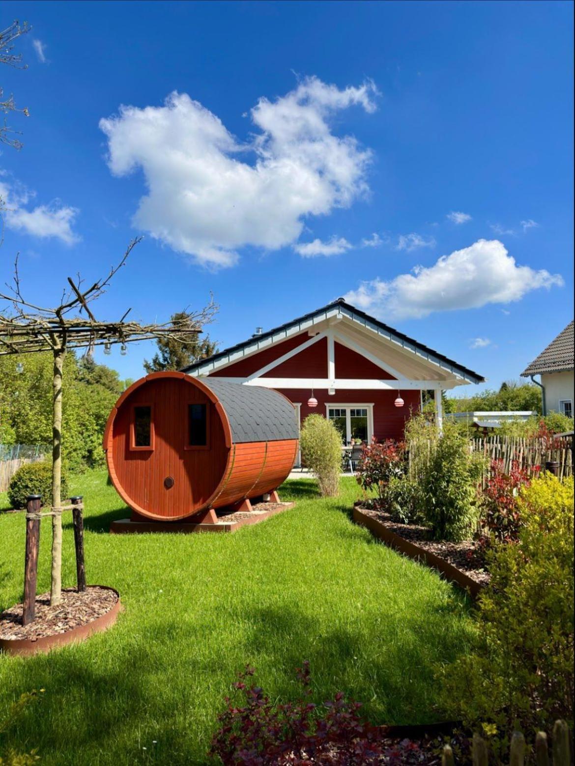Ferienhaus Deine Zeit Mit Sauna Und Wallbox Nettersheim Exterior photo